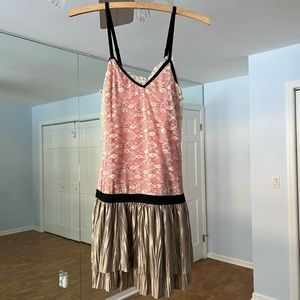 Forever 21 Lace Cami Ruffle Dress-Like New